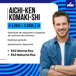 VAGAS EM AICHI KEN KOMAKI SHI