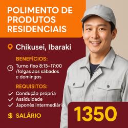 Polimento de produtos residenciais